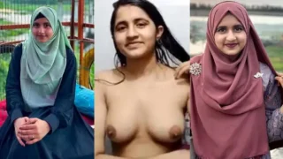Cute Hijabi Teen College GF Showing On VC Video MMS