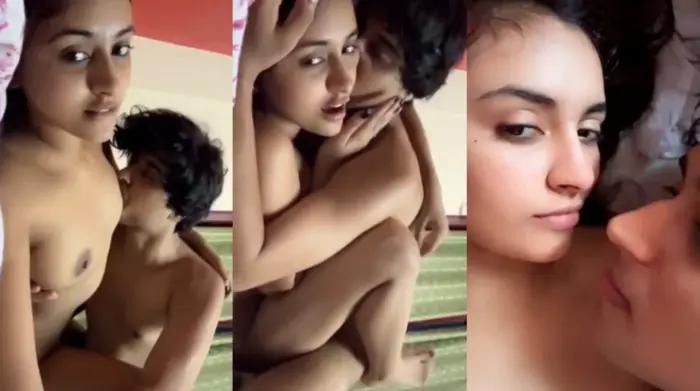 Cute Slim Horny GF Fucking Hard Moaning With BF Video MMS