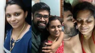 Mallu Young Couple Kissing & Blowjob Video MMS