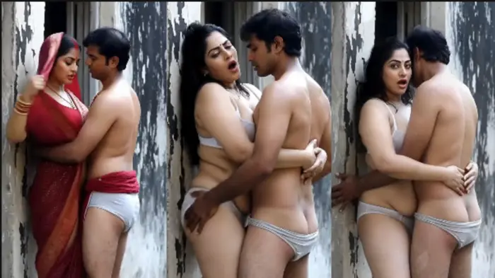 Outdoor Of A Devar Bhabhi In A Ruined House Video MMS