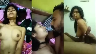 Teen Slim Girl Sucking Her Man Dick And Tight Pussy Fucked Video MMS
