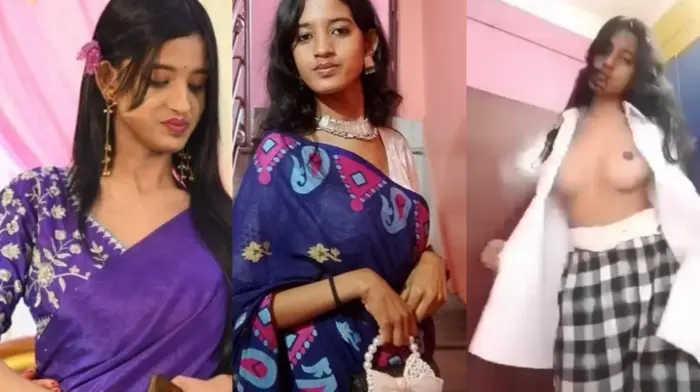 Young Assamese Girl Teasing Boobs & Humping Bottle Video